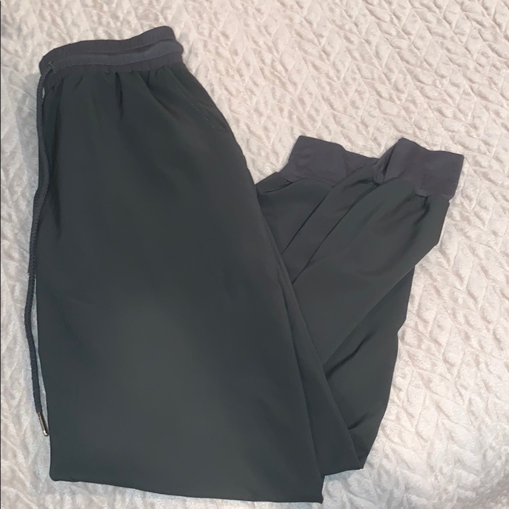 Green joggers size small